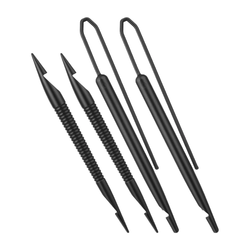 

N5KB Safe Double Ended Braid Hooks 11Cm 12.5Cm Lightweight For Travel And Daily Hairstyling