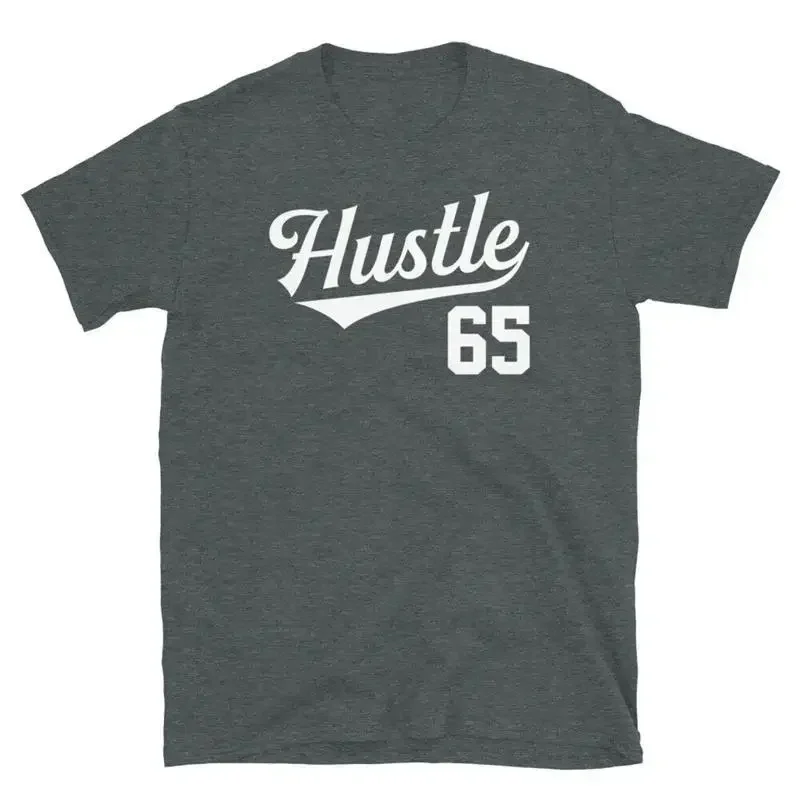 Hustle 65 Entrepreneur Success Baseball Jersey Short Sleeve Unisex T Shirt