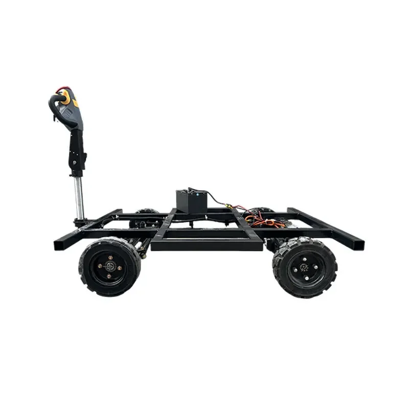 Special truck for electric trolley, flatbed truck to pull truck trolley