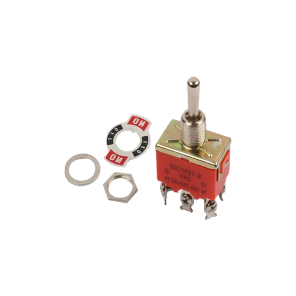 

Manual DC Motor Toggle Switch Forward/Reverse/Stop 3 Gears 10A 250W