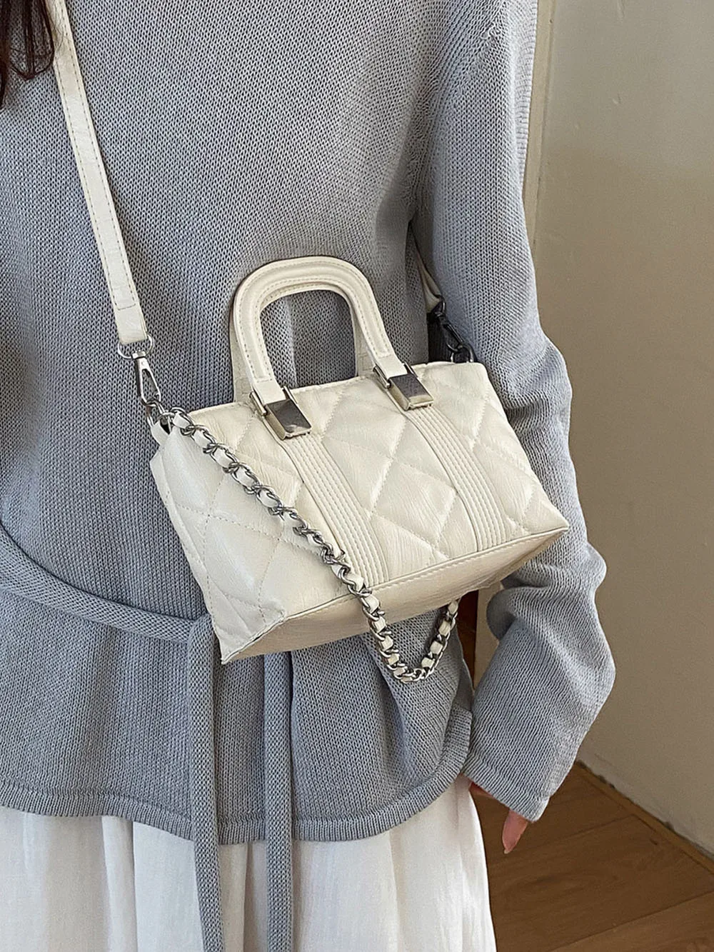 

Hot Selling New Solid Color Crossbody Bag Fashion Square Handbag Casual Women Daily Shoulder Bag Summer Trendy Ladies Bags