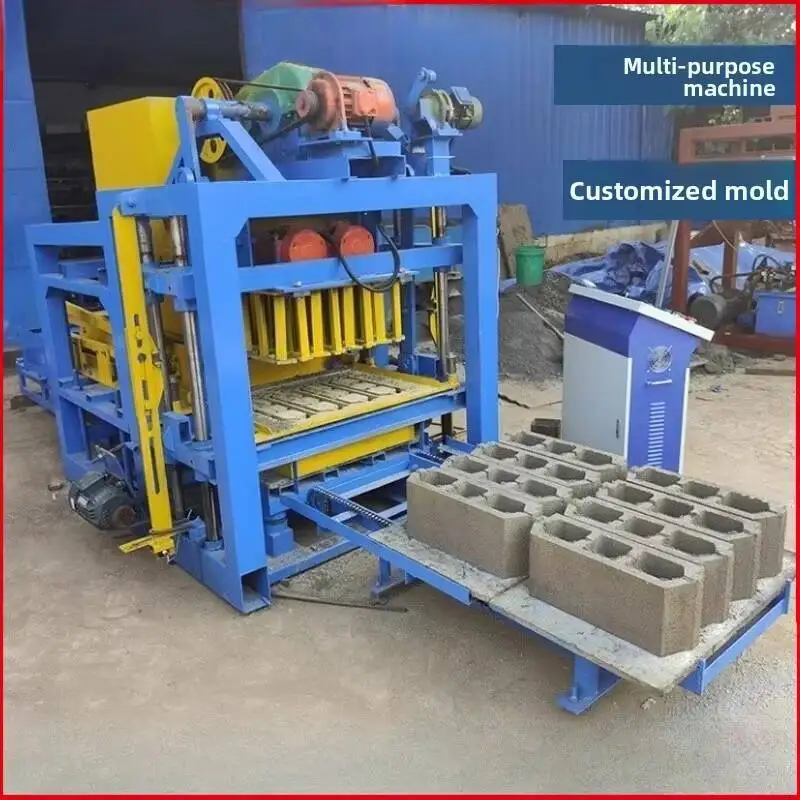 

Curb Slope Protection Stones, And Hollow Bricks No-burn Small Fully Automatic Cement Brick Making Machine For Pavement Bricks
