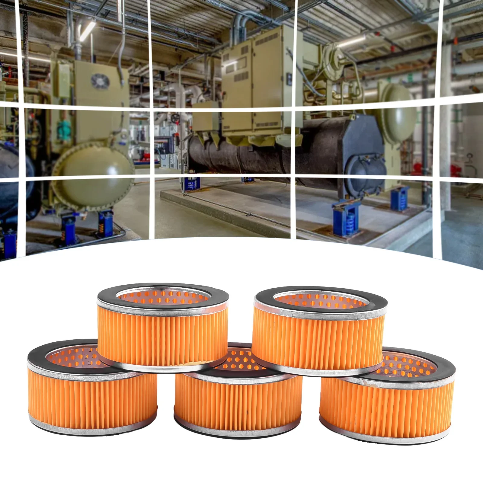 

Air Compressor Air Intake Air Compressor Galvanized Mesh Screens Heavy Paper Elements Made Of High Quality Pack