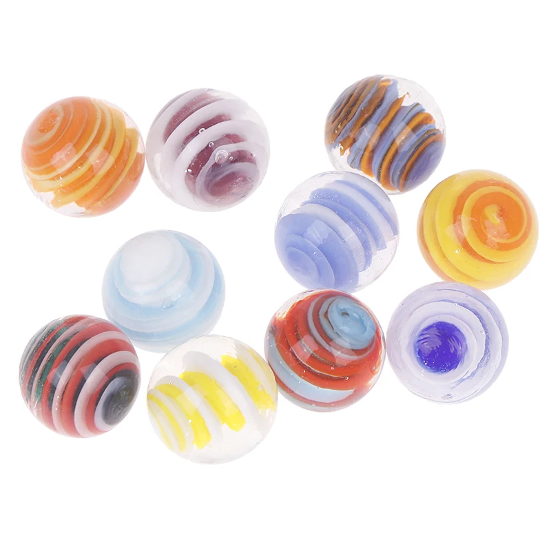 Versatile 16MM Crystal Balls, Pack of 10 Marbles for Fish Tank, Room Decor, Photography Tool, Christmas Embellishments