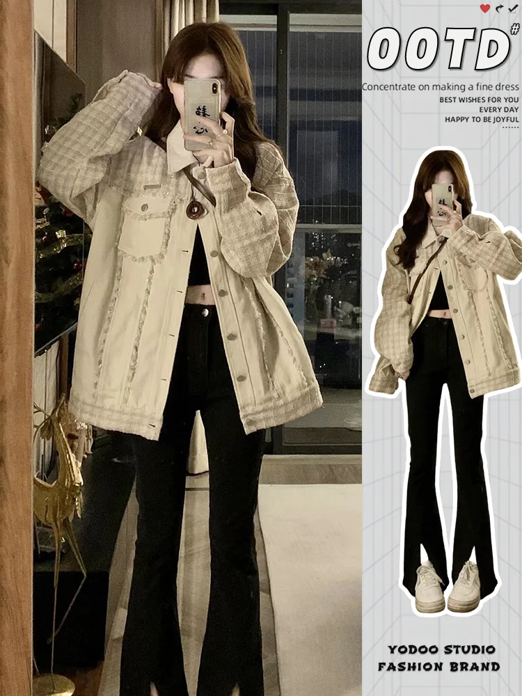 

Белые куртки для женщин, женские пальто, зимние гранж-повседневные стильные простые однотонные женские куртки с передним карманом и длинными рукавами