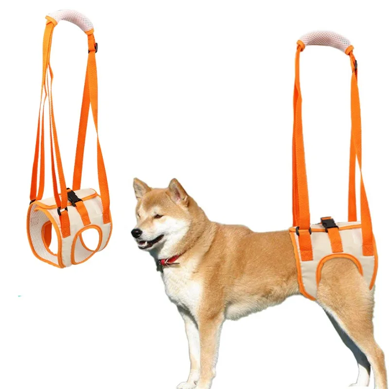 

Canine Hind Leg Assist Sling Senior Handicapped Puppy Injury Recovery Support Adjustable Lifting Strap Safe Stair Climbing Aid