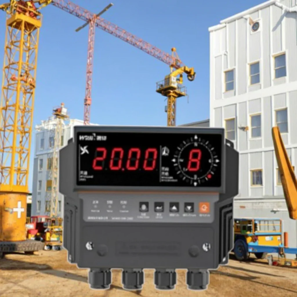2026 High Quality Crane Anemometer with Marine Wind Display for Construction Machinery Parts