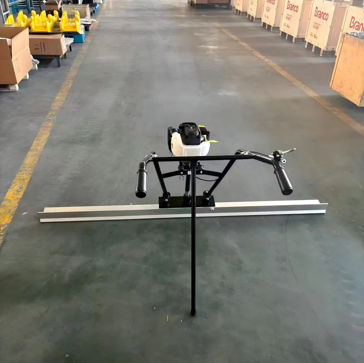 -Powered Concrete Vibrating Screed 3HP High Power Customizable Screed Length Ce Certification Discount Price