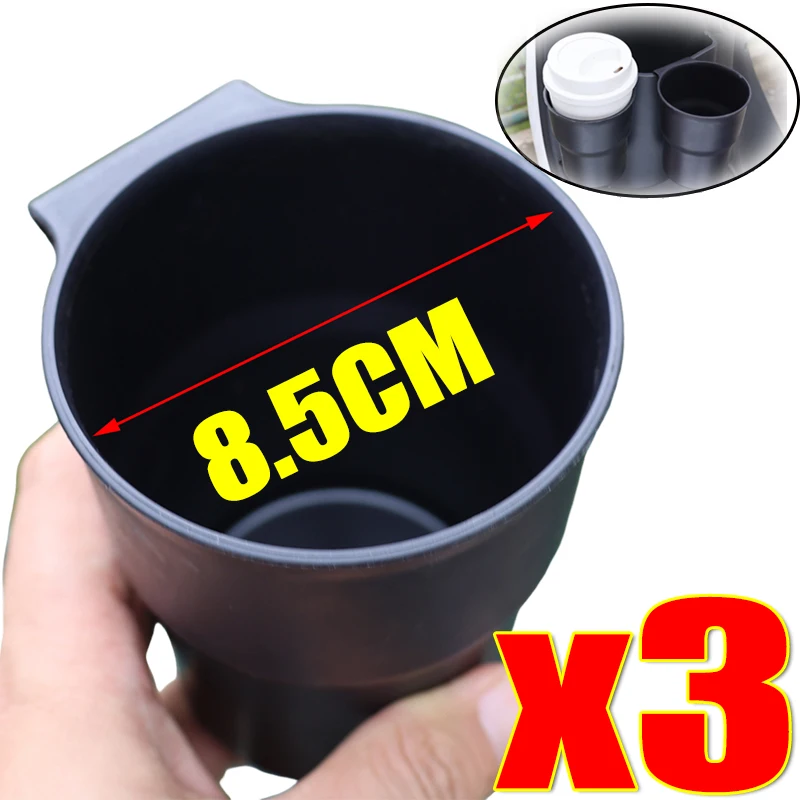 Multi-Function Water Cup Car Electric Vehicle Beverage Rack Air Outlet Armrest Door Side Seat Back Car Beverage Rack 1-3pcs