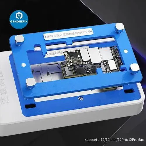 MiJing CH5 Motherboard Heating Separating Welding Platform For iPhone X 11 12 Pro Max PCB Mainboard Layering Glue Removal Tools