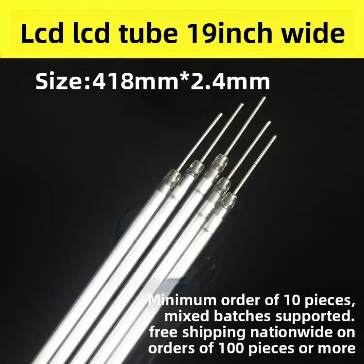 

ЖК-дисплей (жидкокристаллический) 19-дюймовый широкоформатный, новая лампа для дисплея с длинными выводами, длина 418 мм * 2,4 мм