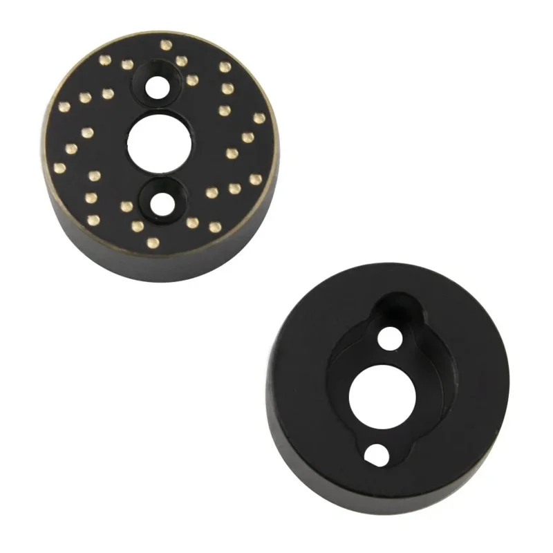 TRX4M Brass Rear Axle Wheel Hex Hub Adapter Brake Disc Counterweight for TRX4-M 1/18 RC Car Upgrade Parts