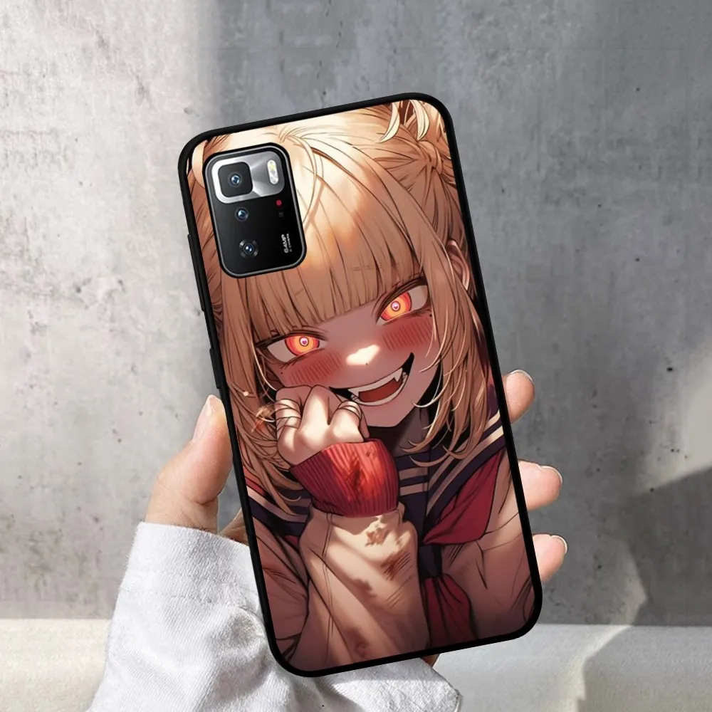 Anime Himiko Toga Phone Case For Redmi Note 4 X 5 A 6 7 8 T 9 9S 10 11 11S 11Epro Poco M3 pro