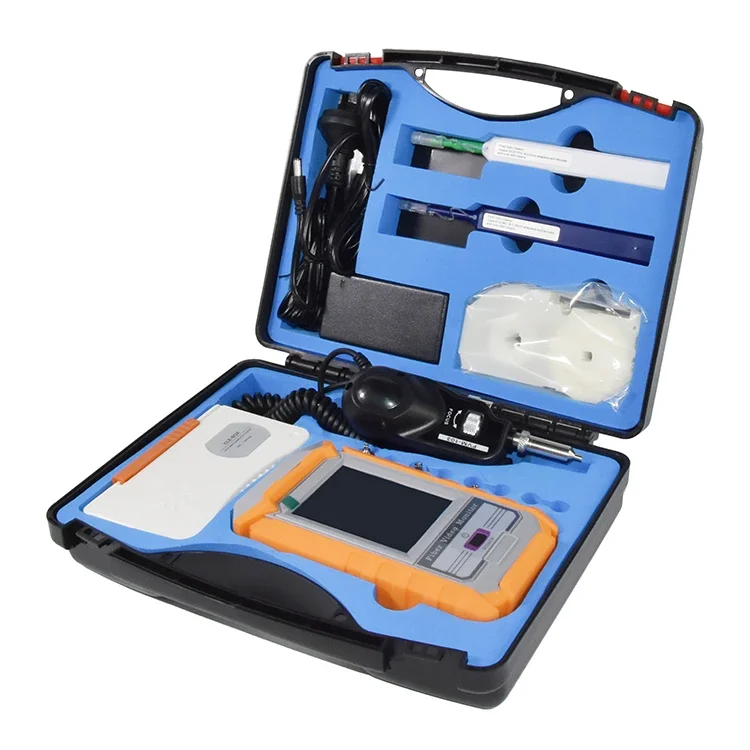 

Fiber Optic Cleaning Tool Kit with 200/400X Fiber Optic Inspection Probe FVM103 One Click Cleaner Fiber Optic Cleaner Cassette