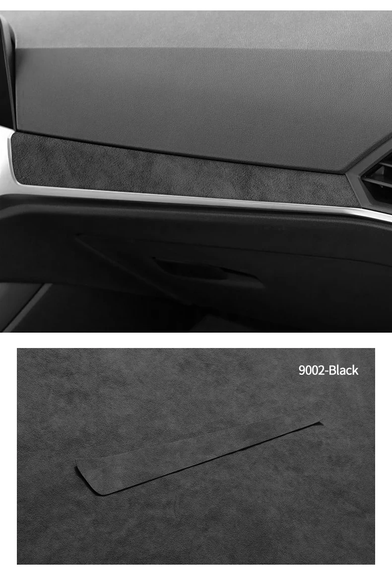 Für BMW 2020-Neuestes Modell 3er G20 G21 G28 Mittelkonsole Armaturenbrett Trim Aufkleber Auto Innenzubehör Aus Alcantara – Detail 13