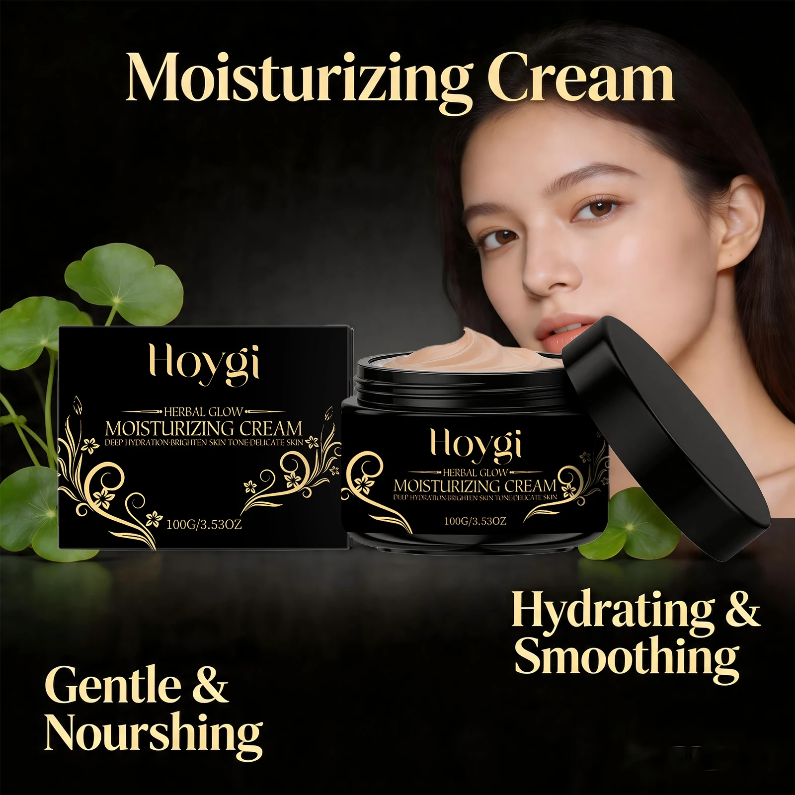 Centella Asiatica Moisturizing Face Cream Deep Hydrating & Skin Brightening Reduce Redness Soft Restores Elasticity Daily Care