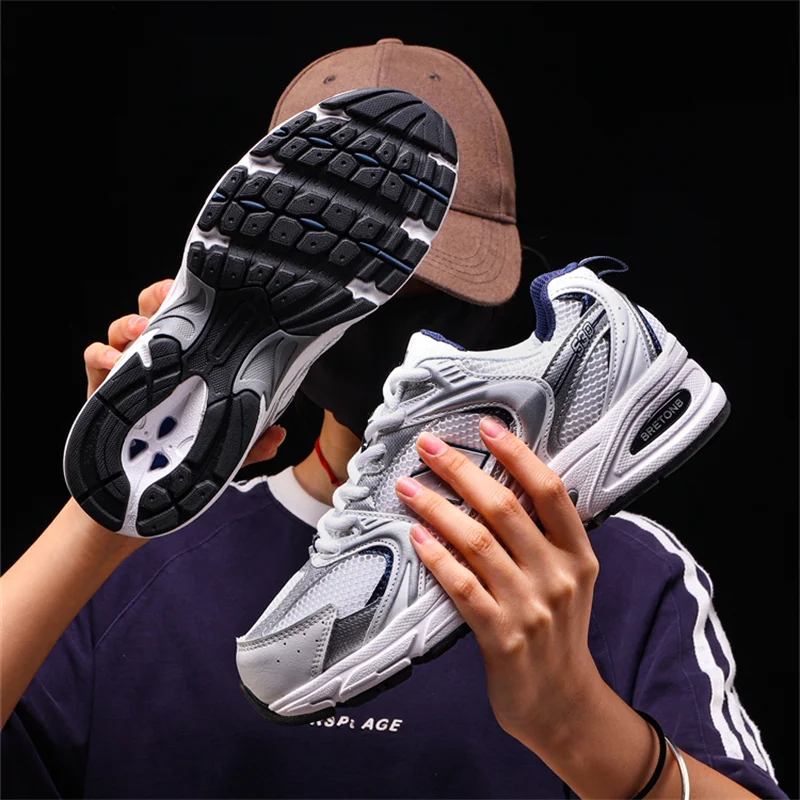 Klassische Mesh-Retro-Papa-Schuhe, modische und vielseitige Outdoor-Sport- und Freizeitschuhe für Männer und Frauen