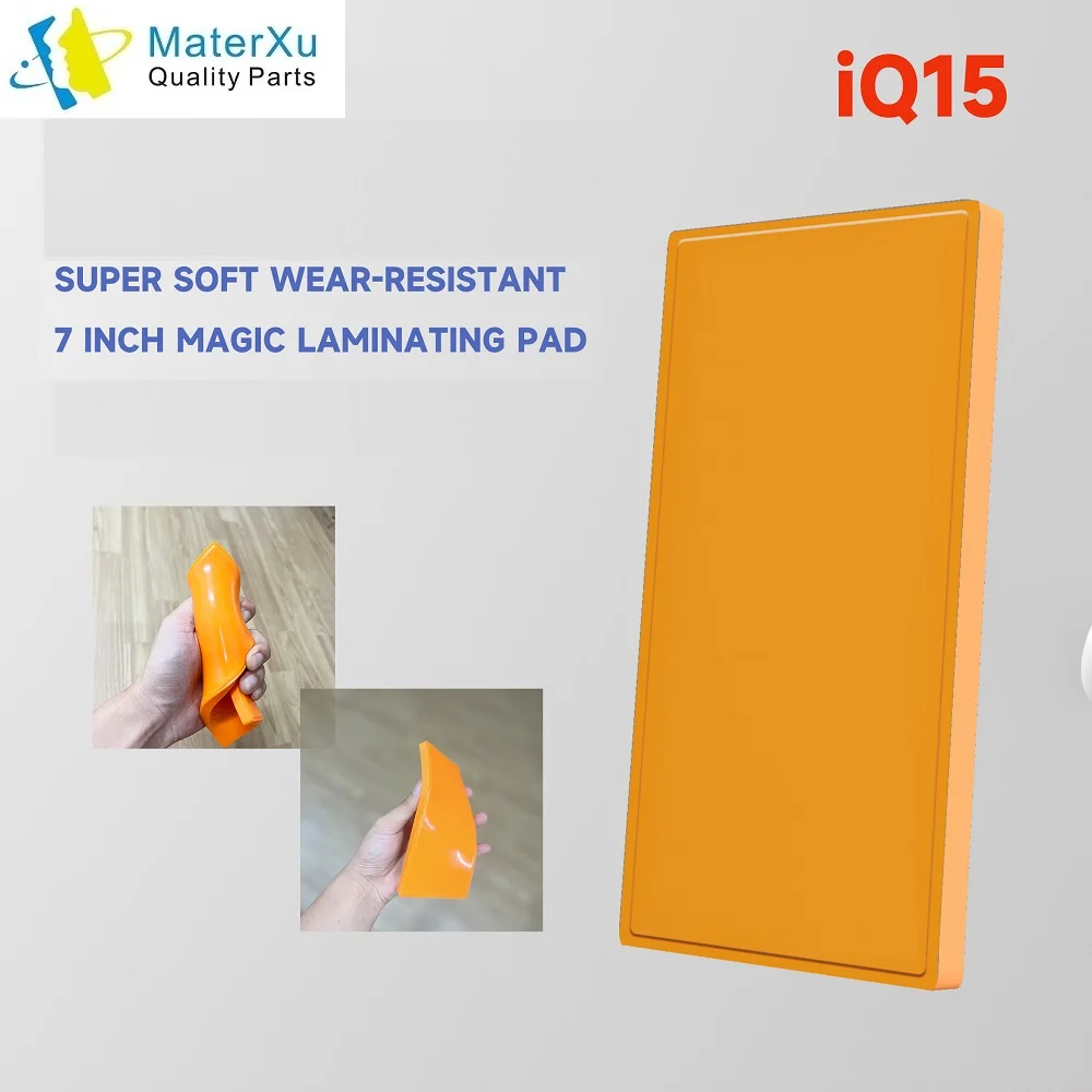 MasterXu-OCA Mat Pad Reparação para o Telefone, Super Macio, Pressão Laminação Direta, Tela à Prova de Explosão, Fix LCD, 7 em