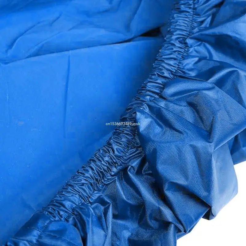 Poncho lluvia impermeable con tira reflectante para silla ruedas, movilidad, Scooter antiguo