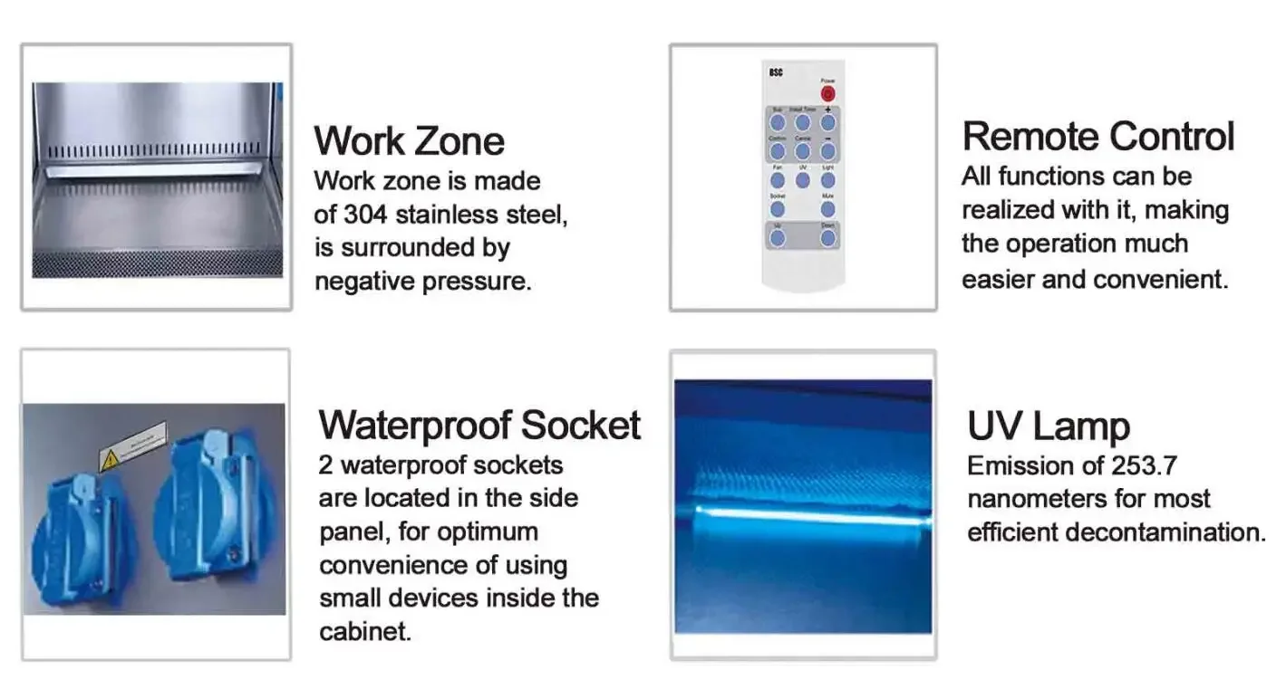 Lab Equipment PCR Laboratory Class II A2 Biosafety Cabinet/biological Safety Cabinet