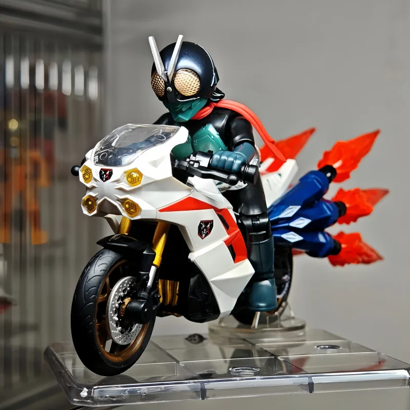 新発売 オリジナル ブロキーズ 仮面ライダー No.1 & サイクロンゴー クラシック コンボ バージョン アクションフィギュア モデル コレクション サプライズフィギュア