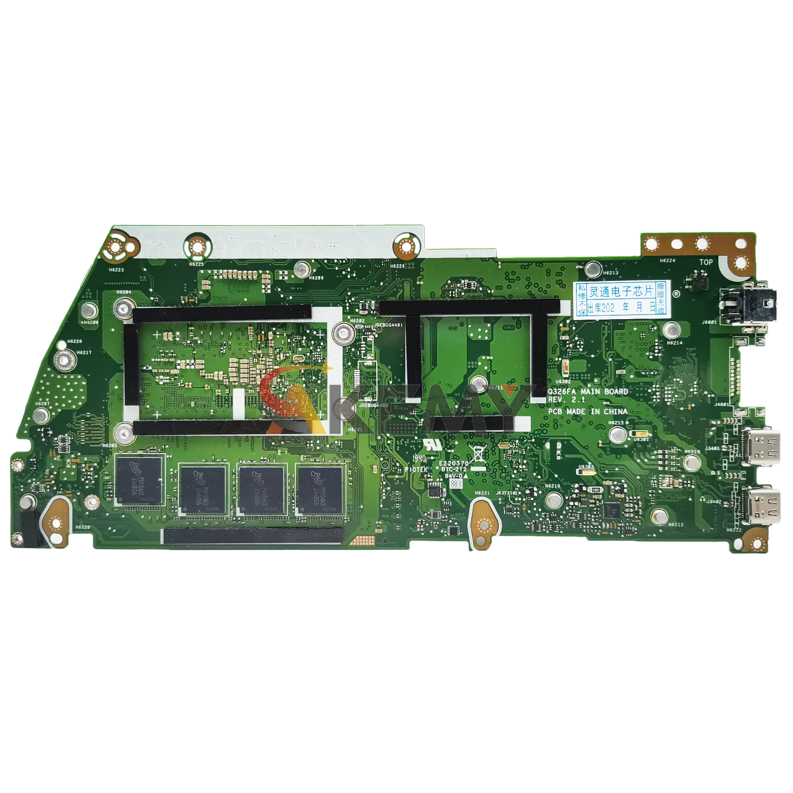 Placa base para ordenador portátil UX362FA para ASUS ZenBook Q326FA Flip UX362F 13 UX362FA placa base para portátil con CPU I3 I5 I7 100% pruebas OK stk