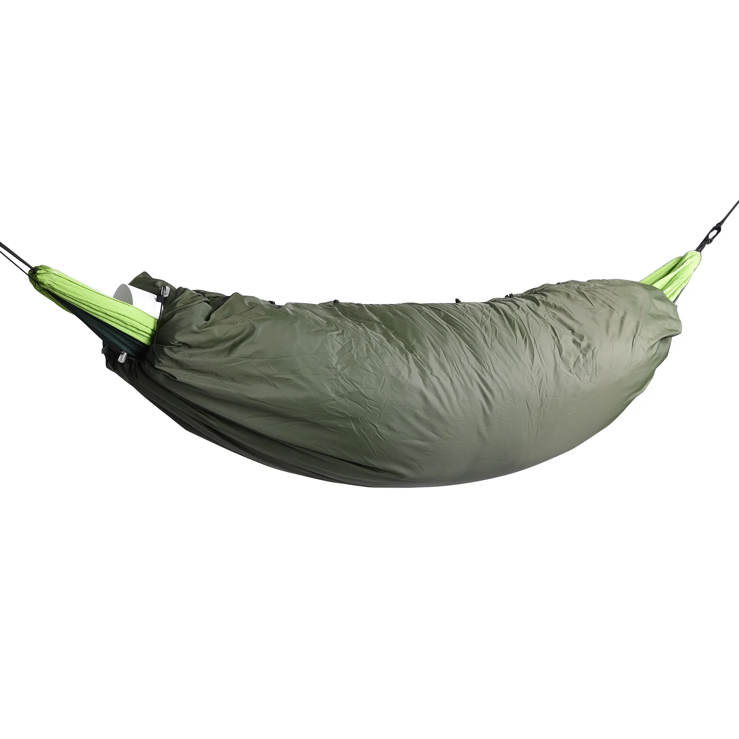 

Outdoor Camping Hammock Warm Cover Camping Single Comfortable Hammock Sleeping Bag Autumn and Winter Warm Hanging Bedspread natu