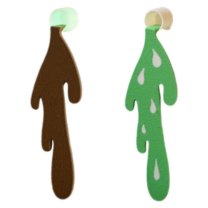 Caneca de café derramada única, Marcador engraçado para leitura, Bonito