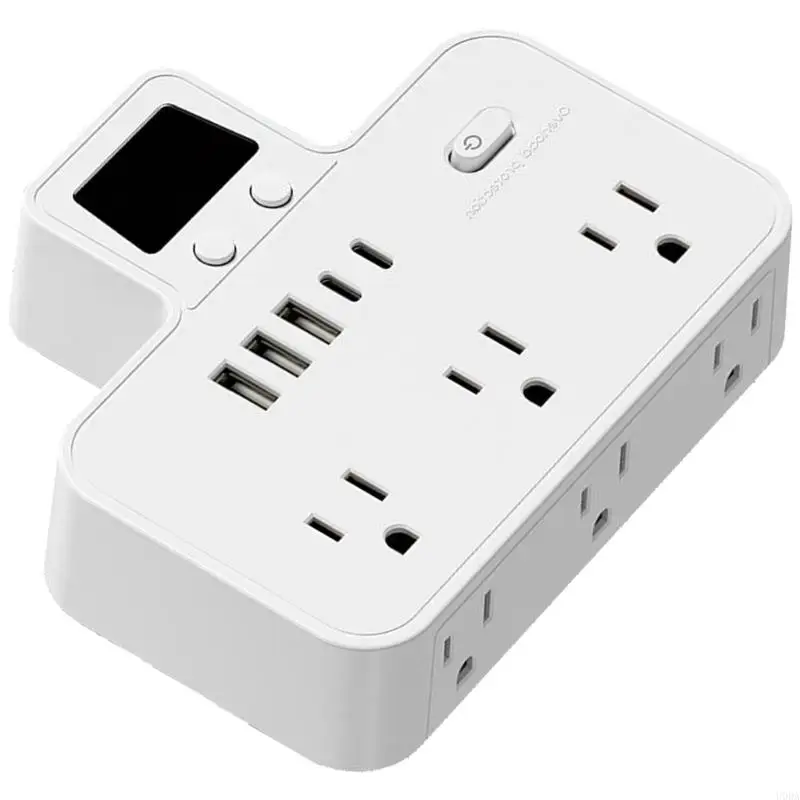 

Two USB C Powerer 110V Device Outlet 6AC Connectors for Travels Must Get