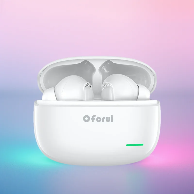 Oforui wireless earbuds bluetooth earphone 5.3  ear buds choice wireless Hi-Res Audio headphone 4 Mic AI HD Call