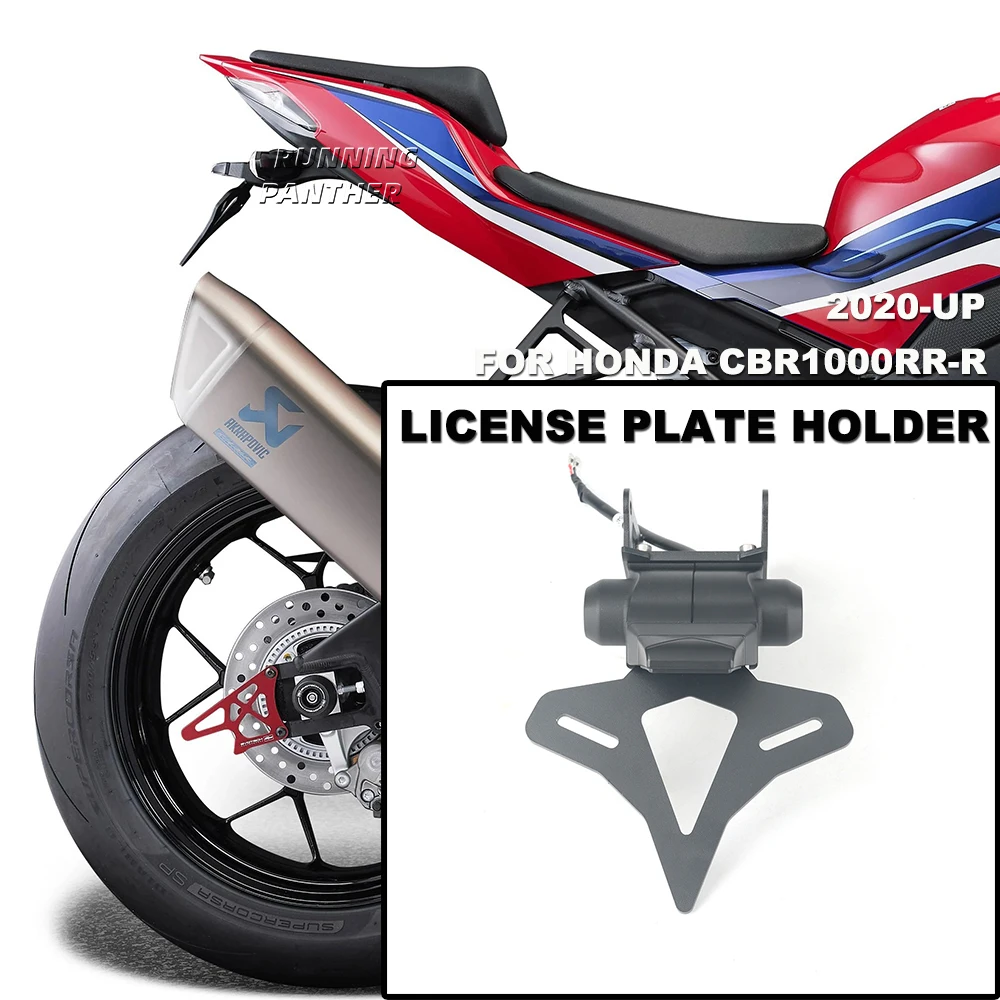 Motorcycle Rear Short Tail Stock Tidy License Plate Holder Tailstock Bracket Kit For Honda CBR1000RR-R CBR 1000 RR-R 2020-up