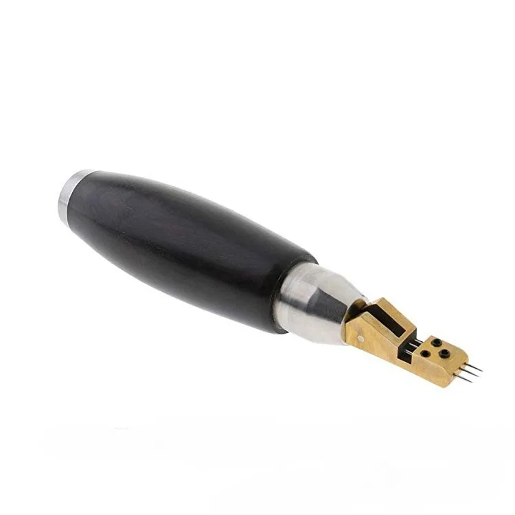Professional Piano Repair Accessories, Rosewood Rotating Needle Holder, Piano Hammer Voicing and Tuning Tools