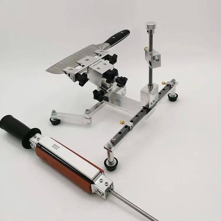 New Manual Reversible Knife Sharpener Longmen Sliding Rail Fixed Angle Knife Sharpener