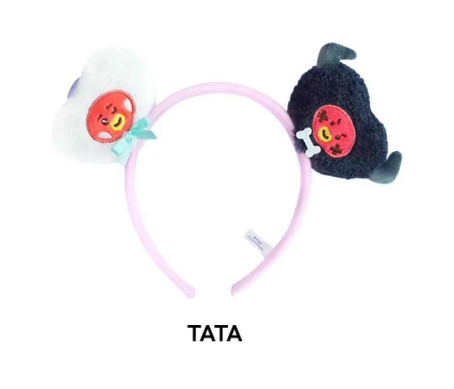 BTS Jeon Jung Kook Kim Tae Hyung Angel Devil Series Hairband Headwear Hair Tying Hair Accessory view 2
