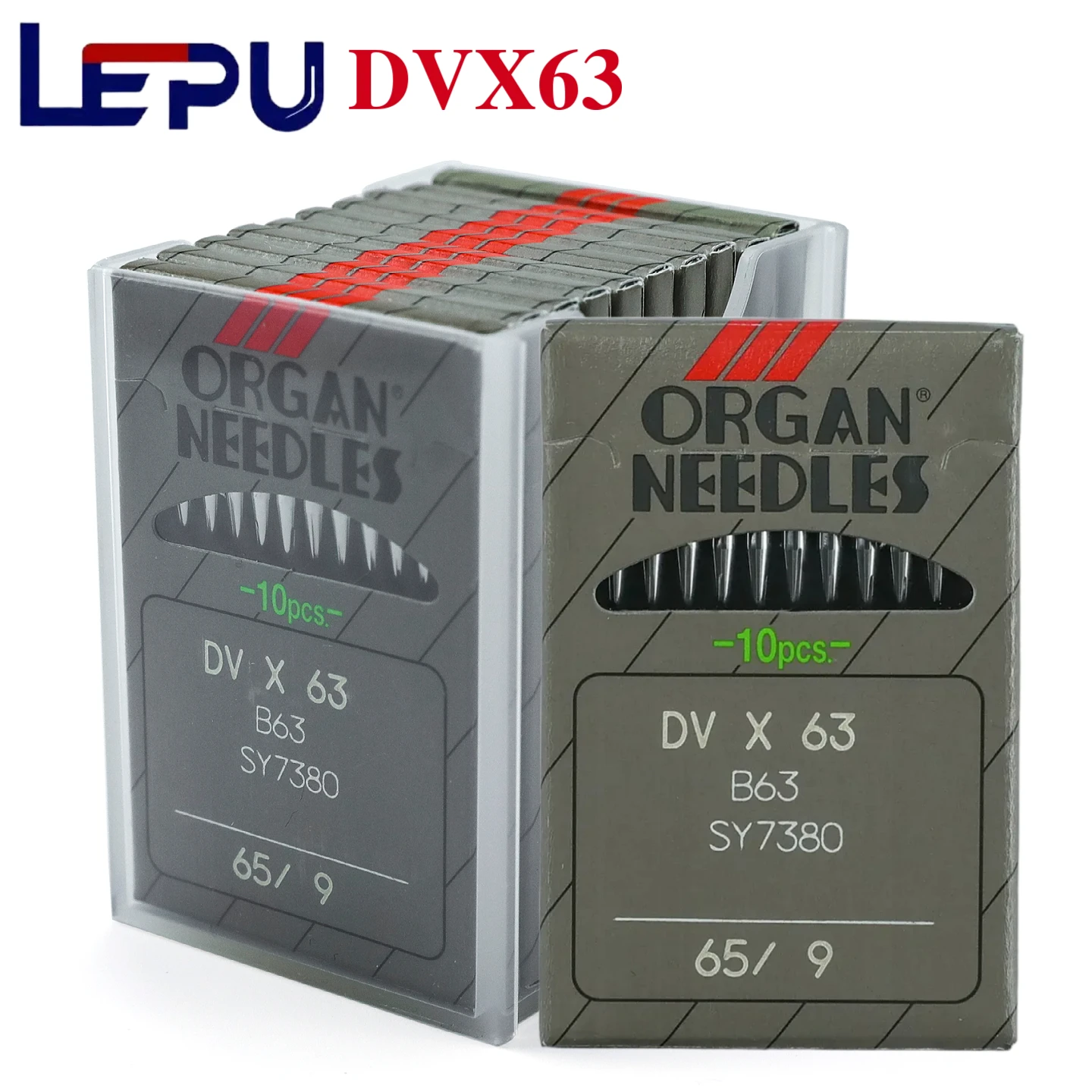 

100 pcs DVX63 Organ Sewing Machine Needles for coverstitch machines, three-needle five-thread sewing machine accessories