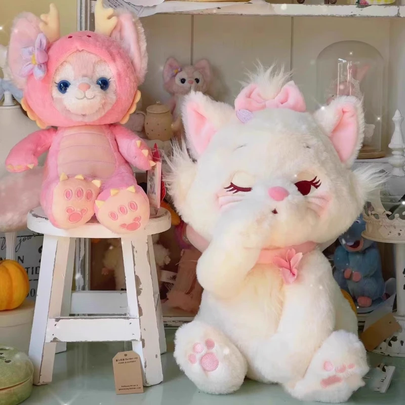 

Cartoon Disney Cherry Blossom Marie Cat Stuffed Soft Plush Doll Room Lovely Throw Pillow Children Birthday Christmas Gift Toy