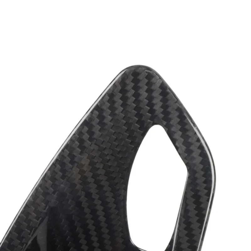 

Suetlcoity For BMW 3 series E90 2005-2012 Real Carbon Fiber Car inner Door handle bowl decoration cover Interior Car Accessories