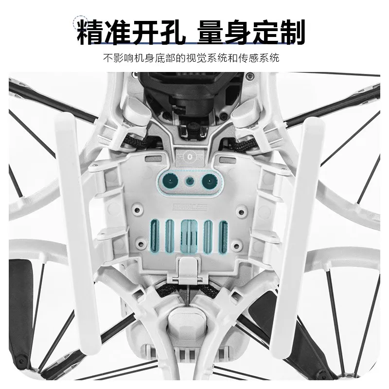 Train d'atterrissage jambes étendues pour Drone DJI FLIP, accessoires pliables, protection des pieds à dégagement rapide pour FLIP