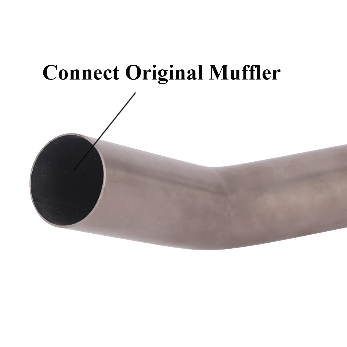 Slip On Header For KOVE 500X 400X Macbor Montana XR5 All Year Motorcycle Exhaust Escape 500x Exhaust Front Link Pipe
