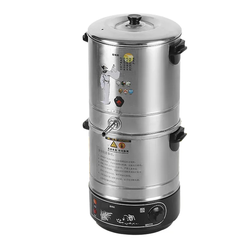 New 15L Constant Temperature Fermented White Wine Beer Electric Brewing Machine 220V Household Automatic Brewing Machine 2500W