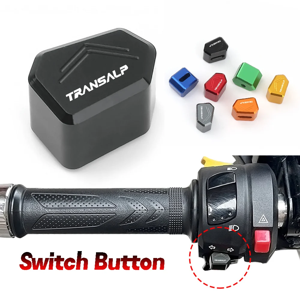 For Honda HORNET TRANSALP XL750 750TRANSALP XL 750 600 650 TRANSALP650 Switch Button Turn Signal Key Cap Motorcycle Accessories