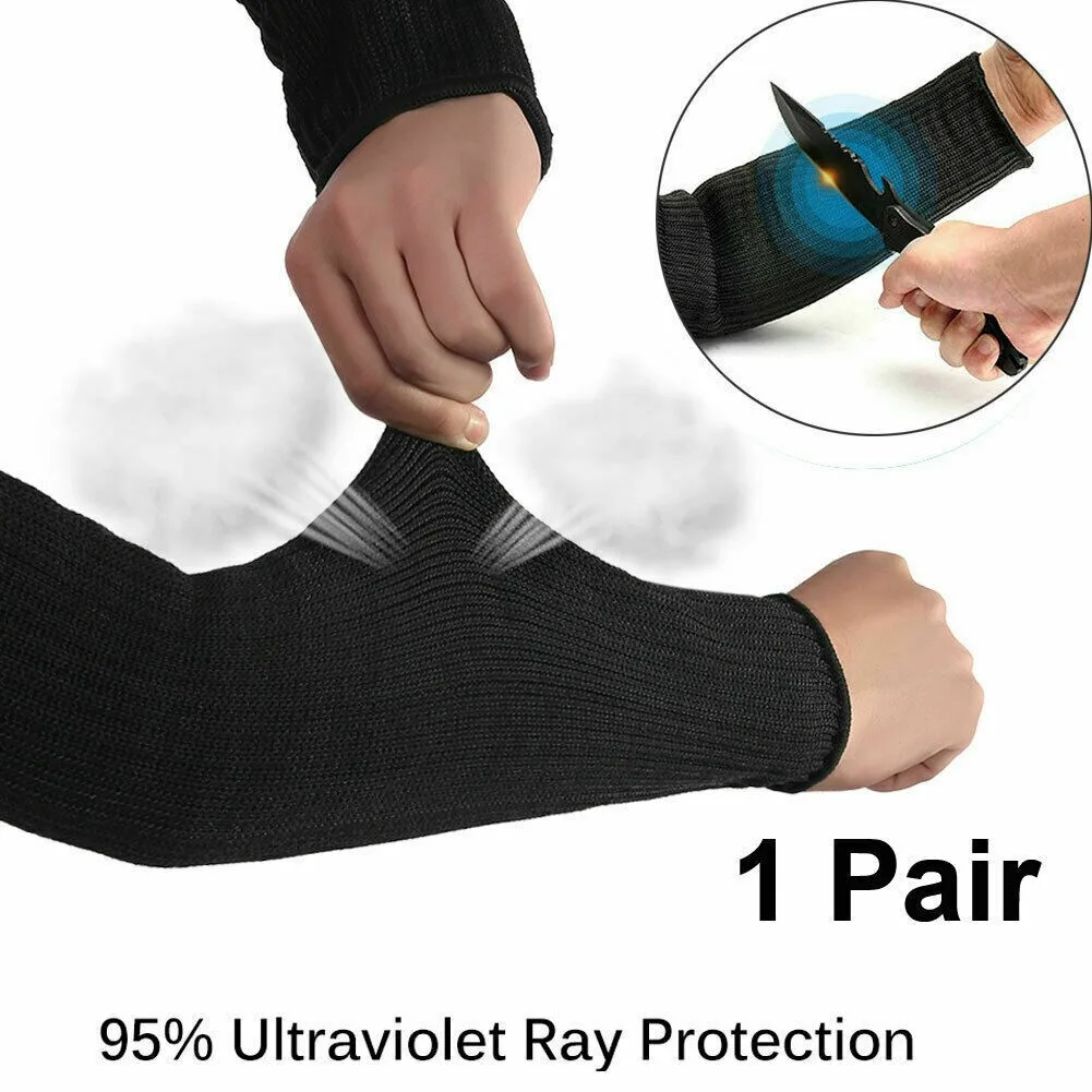 

Anti-Scratch Cut Proof Arm Guard Anti-knife Arm Arm Work Protection Bracer Stab-resistant Steel Wire Cut-Proof
