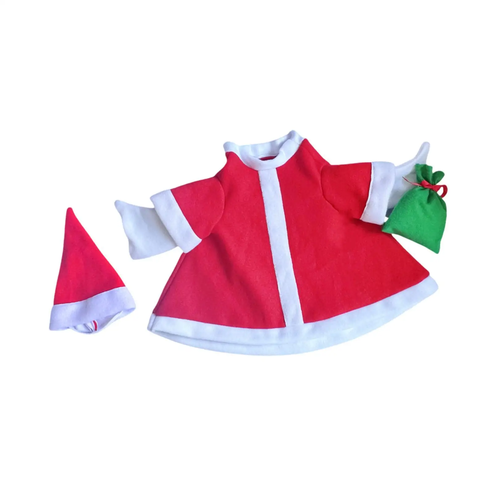 Holiday Goose Costume Creative Polyester Bird Decoration for Garden Lawn Ornamental Porch Cement Goose Statue Apparel