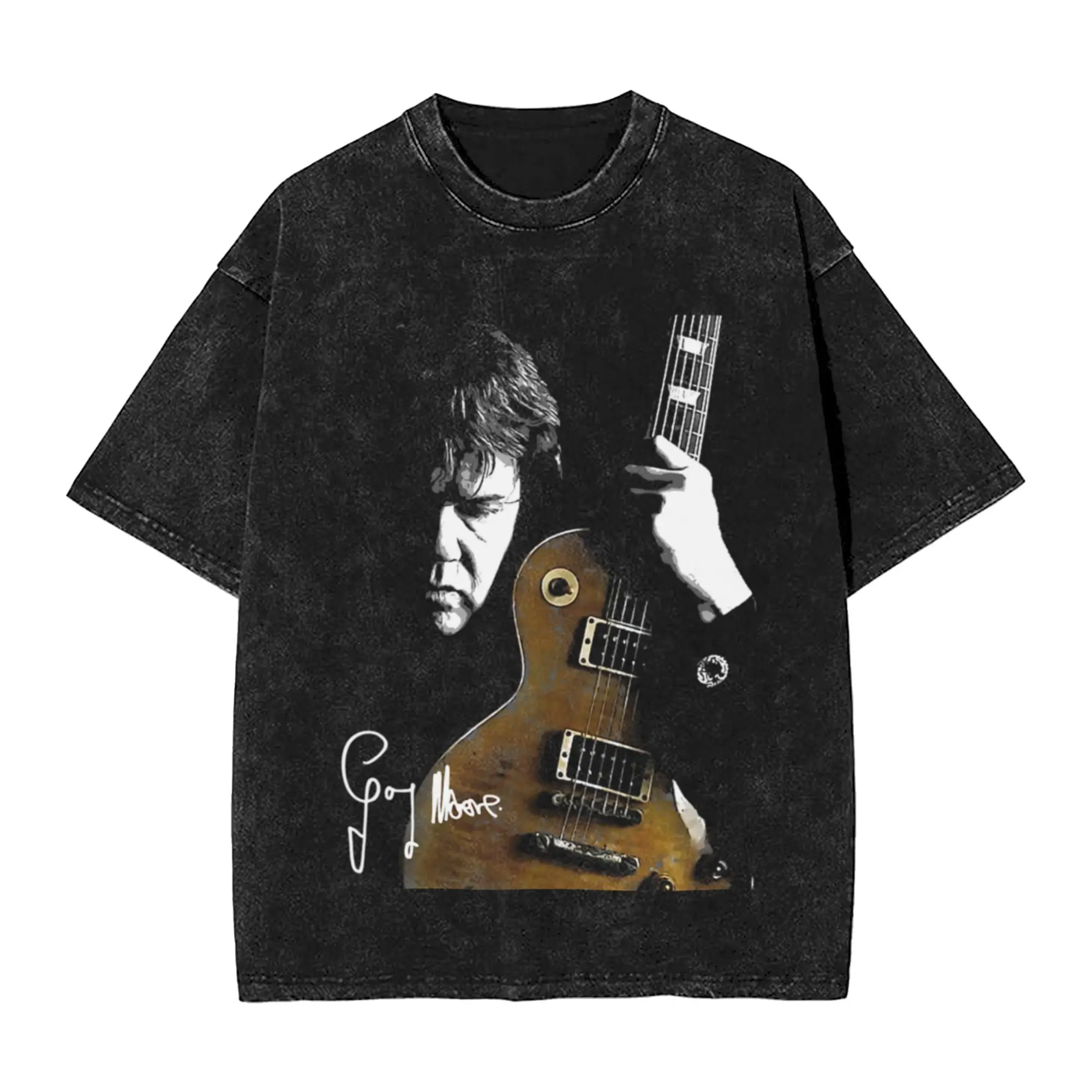 Gary Moore Unique Cool A Vintage Oversized Cotton Unisex T-Shirts