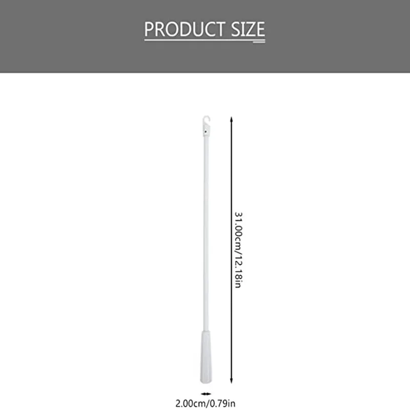 Replacement Blinds Wand Extension Rod Aluminum Alloy Acrylic Fiberglass Venetian Curtain Accessory Modern Window Opener Tool