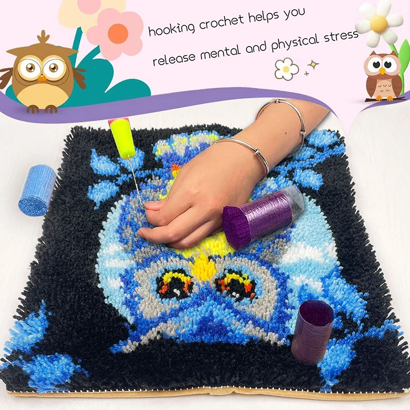 Vintage Hook Pillow Kit Stoomt - Printed Embroidery Kit recensie en prijs