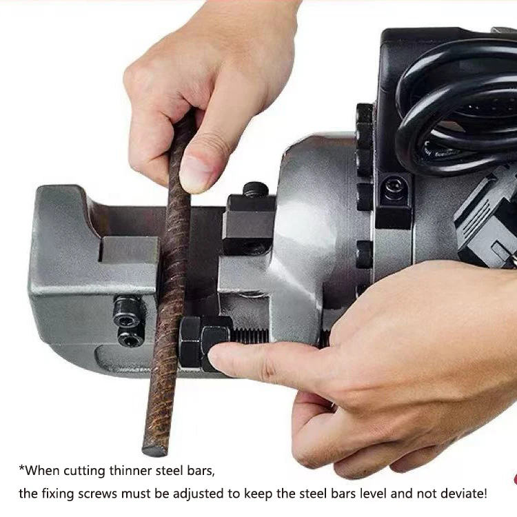 Cheap Price Rebar Cutting Electric Cutter Steel Bar Thread Handle Cutting Machine