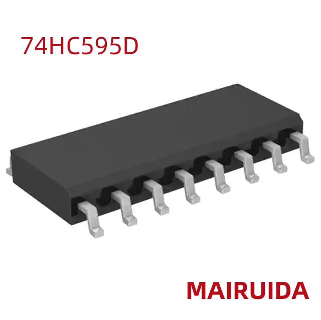 MAIRUIDA 100pcs 74HC595D Registers SOIC-8 21+