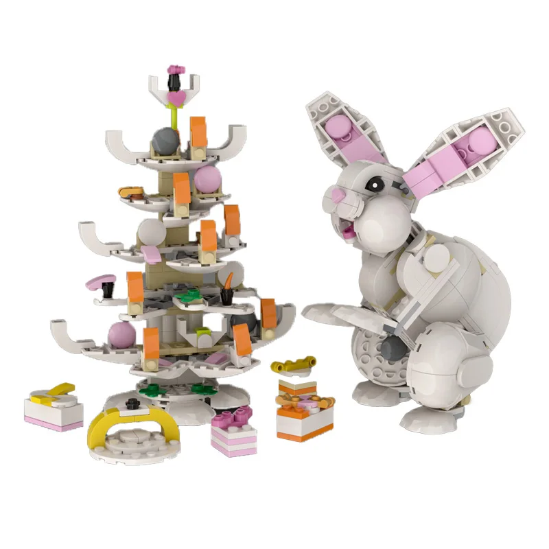 

216 шт., креативные рождественские елочные строительные блоки, модель, обучающая игрушка «сделай сам», подарки на Рождество и день рождения для мальчиков и девочек