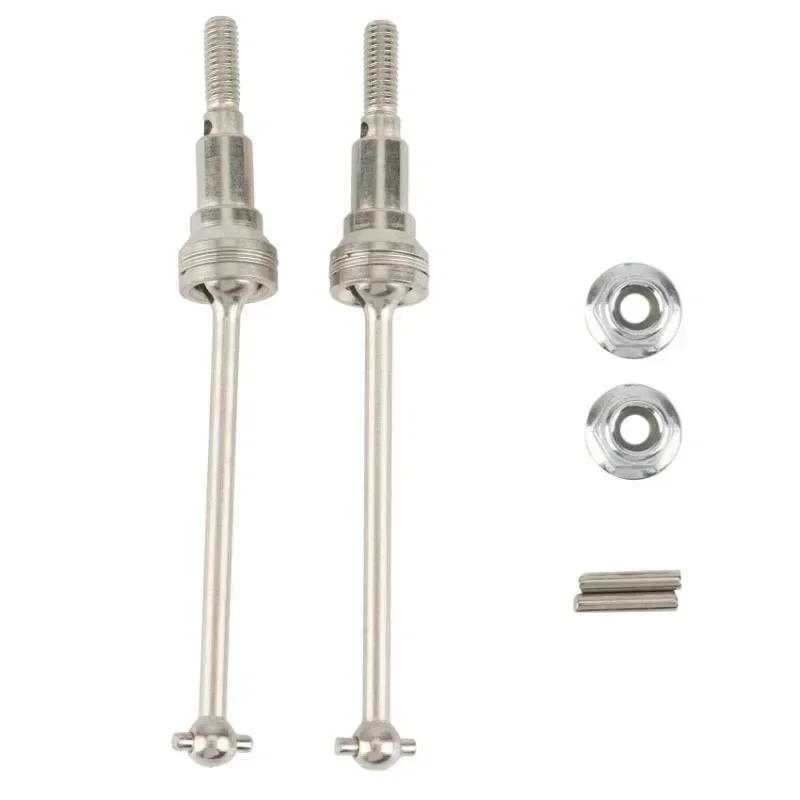 Eje de transmisión delantero y trasero de Metal para HAIBOXING HBX 16889 16889A 16890 16890A SG1601 SG1602 piezas de mejora de coche RC